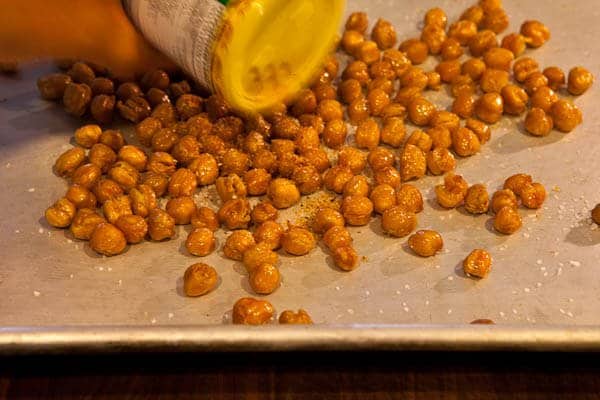 Add Seasoning Crispy Roasted Chickpeas Recipe 