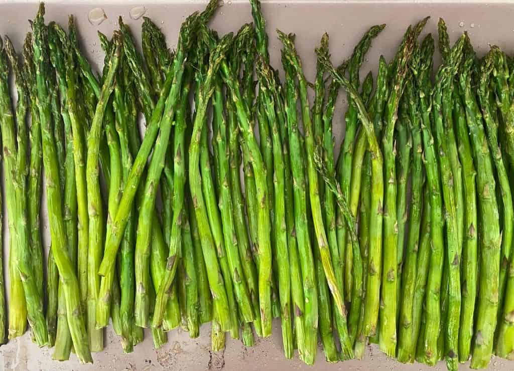 fastest way to oven roast asparagus spears