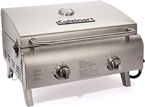 20,000, Professional Gas Grill, Two 10,000 BTU Burners, Stainless Steel