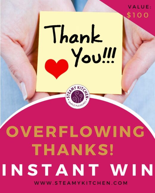 Overflowing Thanks! $10 Amazon Gift Card Instant Win